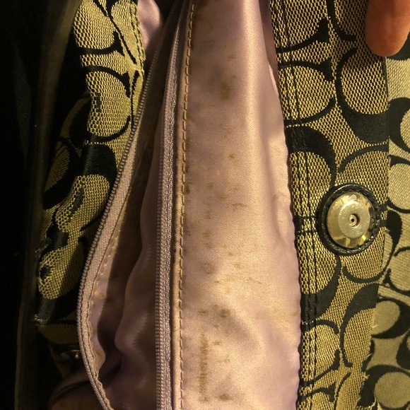 Coach shoulder hobo purse - Picture 4 of 8
